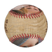 素朴最高のパパ 野球ボール (裏面)