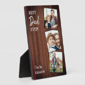 素朴最高のパパEver Country Woodカスタム 3写真 フォトプラーク (側面)
