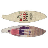 素朴最高のパパEver Father's Day写真 バスケットボール (パネル)