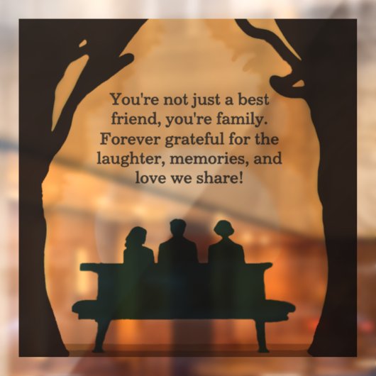 素朴最高のモダン友 ウィンドウサイン (シート2)