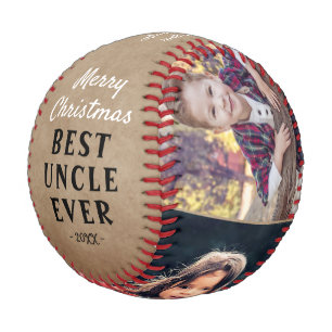 素朴最高の叔父3写真メリークリスマス 野球ボール