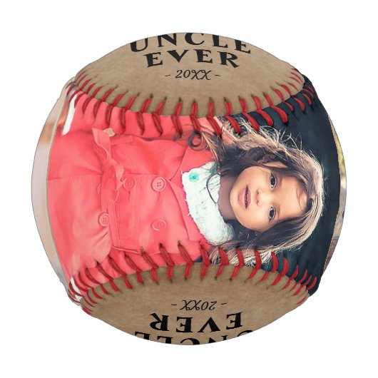 素朴最高の叔父3写真メリークリスマス 野球ボール (正面)