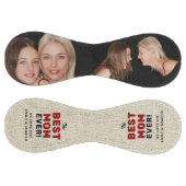 素朴最高の母の日フォトコラージュ ソフトボール (パネル)