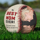 素朴最高の母の日フォトコラージュ ソフトボール