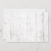 素朴木のスクリプモダント軍隊家族の写真 シーズンカード (裏面)