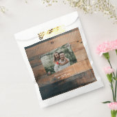 素朴木の写結婚真 フェイバーバッグ (封をした状態)