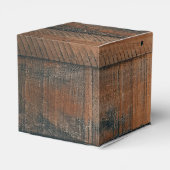 素朴木の写結婚真 フェイバーボックス (裏面サイド)