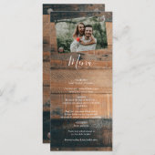 素朴木の写結婚真 メニュー (正面/裏面)