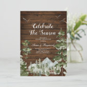 素朴木の冬祝はシーズンオープンハウス 招待状 (スタンド正面)