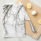 素朴木の枝 キッチンタオル (四つ折り)