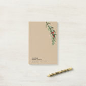 素朴木の枝 ポストイット (デスク上)