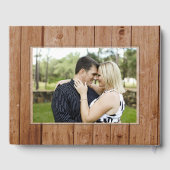 素朴木ひまわり結婚のカップル写真 ゲストブック (裏面)