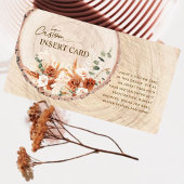 素朴木切り穀物結婚のエンクロージャカード エンクロージャーカード