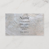 素朴木動揺して材 名刺 (裏面)