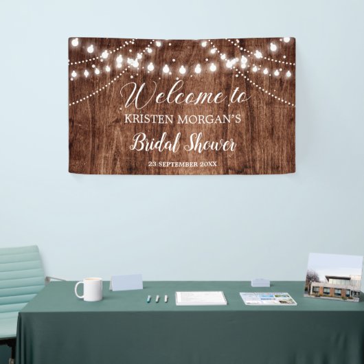 素朴木弦ライツガーデンブライダルシャワー 横断幕 (トレードショー)