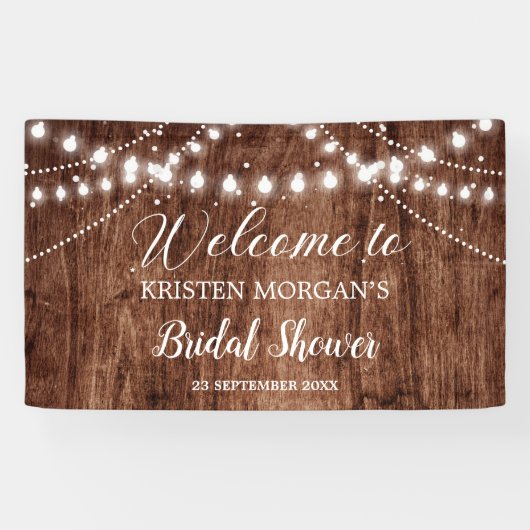 素朴木弦ライツガーデンブライダルシャワー 横断幕 (横)