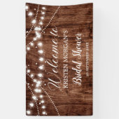 素朴木弦ライツガーデンブライダルシャワー 横断幕 (縦)