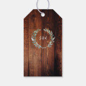 素朴木水離れ色結婚歓迎 ギフトタグ (裏面)