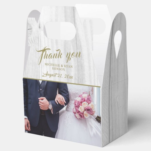 素朴木結婚の写真 フェイバーボックス (オープン)