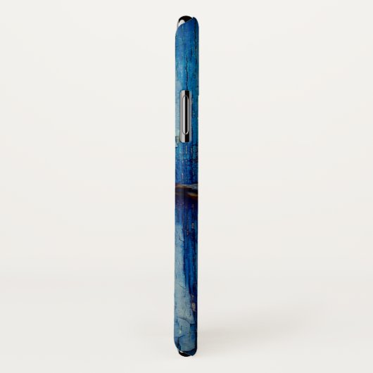 素朴木製ドア鍵穴とチェーンiphone x Case-Mate iPhoneケース (裏面/右)