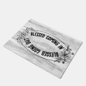 素朴木賛美が出来て賛美いる ドアマット (アングル)