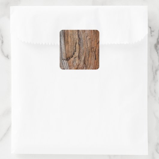 素朴木 スクエアシール (バッグ)