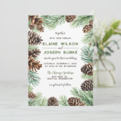 素朴松の結婚葉 招待状 (スタンド正面)