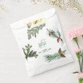 素朴松林結婚林 フェイバーバッグ (封をした状態)