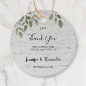 素朴植物単画結婚写真感謝していは フェイバータグ (正面)