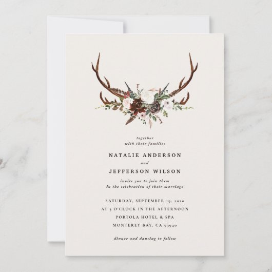 素朴植物学、フローラ及びスタグブルゴーニュ結婚ーズ (正面)