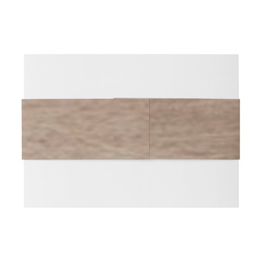 素朴樺の木の木と鹿の結婚腹の帯 招待状ベリーバンド (裏面例)