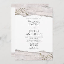 素朴樺の木ウッドズ結婚オールインワン