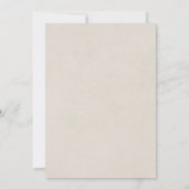 素朴樺の木ツリーウッドランド結婚式招待状 招待状 (裏面)