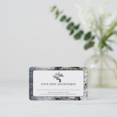 素朴樺の木ツリー、アポイントメントカード 予約カード (スタンド正面)