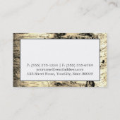 素朴樺の木ツリー、割引伝票 割引カード (裏面)