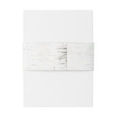 素朴樺の木バークハート結婚ズ 招待状ベリーバンド (裏面例)