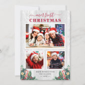 素朴樺の木ミストレメリートークリスマス3 Photo シーズンカード (正面)