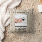 素朴母の日おばあちゃんの木写真 クッション (ブランケット)