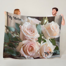 「素朴母よ、友よ」ピンクのバラ