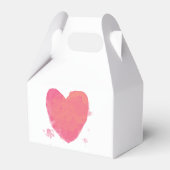 素朴水カラーハート結婚 フェイバーボックス (裏面サイド)