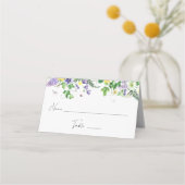 素朴水仙と野草座席表 プレイスカード (正面)