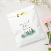 素朴水彩松結婚林 フェイバーバッグ (封をした状態)