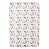 素朴水彩秋の野草 バスマット (正面縦)