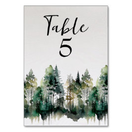 素朴水結婚色 テーブルナンバー