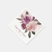 素朴水色フローラヴィンテージ結婚レース スタンダードカクテルナプキン (角)