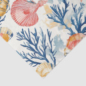 素朴沿岸 – 貝類、ヒトデ、リーフ(10) 薄葉紙 (詳細)