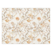 素朴沿岸 – 貝類、ヒトデ、リーフ(14) テーブルクロス (正面(横))