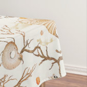 素朴沿岸 – 貝類、ヒトデ、リーフ(14) テーブルクロス (インサイチュ)