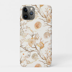 素朴沿岸 – 貝類、ヒトデ、リーフ(14) iPhone 11 PROケース