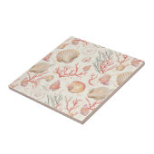 素朴沿岸 – 貝類、ヒトデ、リーフ(16) タイル (側面)